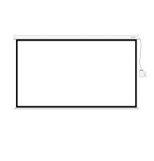 Экран моторизированный (с пультом Д/У) Deluxe DLS-ERC221x121W (87"х47"), Ø - 98", 16:9